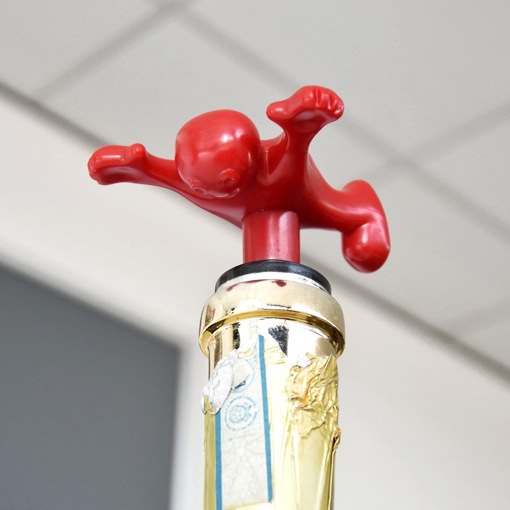 Happy Man Corkscrew, Bottle Opener & Wine Stopper Set
