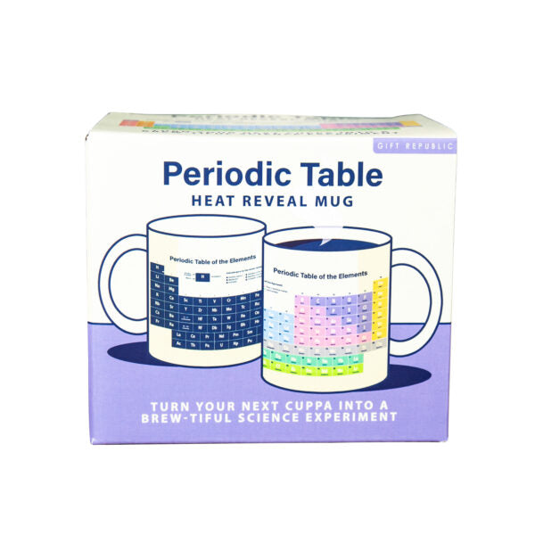 Heat Reveal Periodic Table Mug