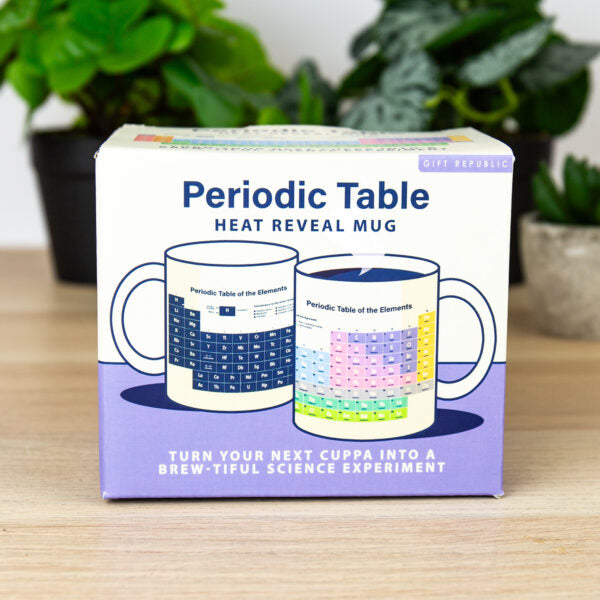 Heat Reveal Periodic Table Mug