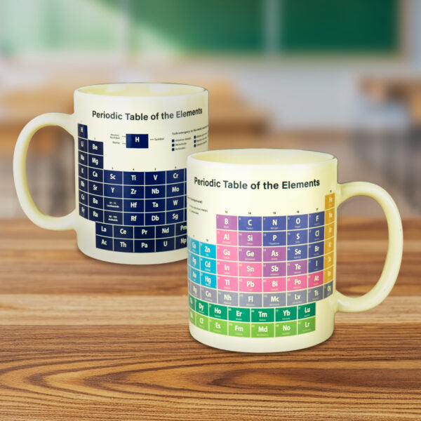 Heat Reveal Periodic Table Mug
