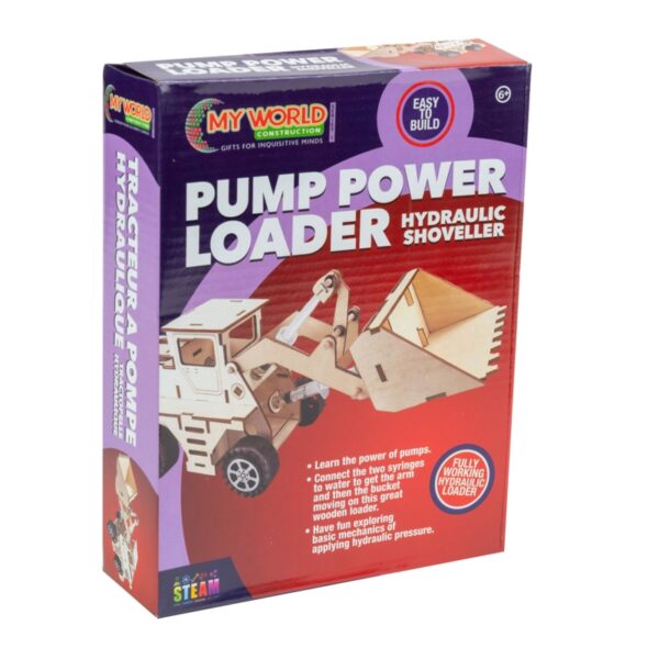 DIY Wooden 3D Hydraulic Loader