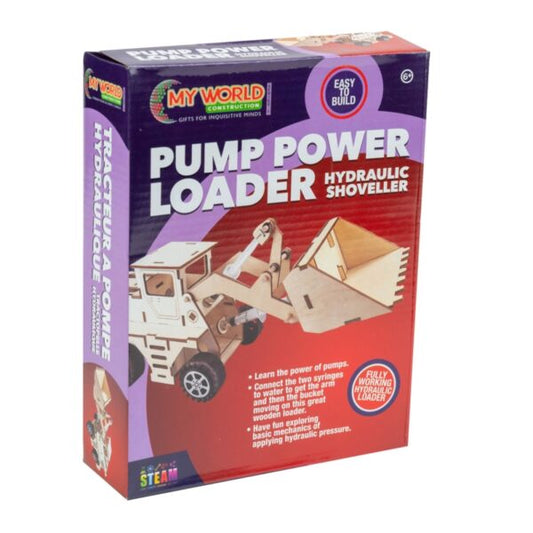 DIY Wooden 3D Hydraulic Loader