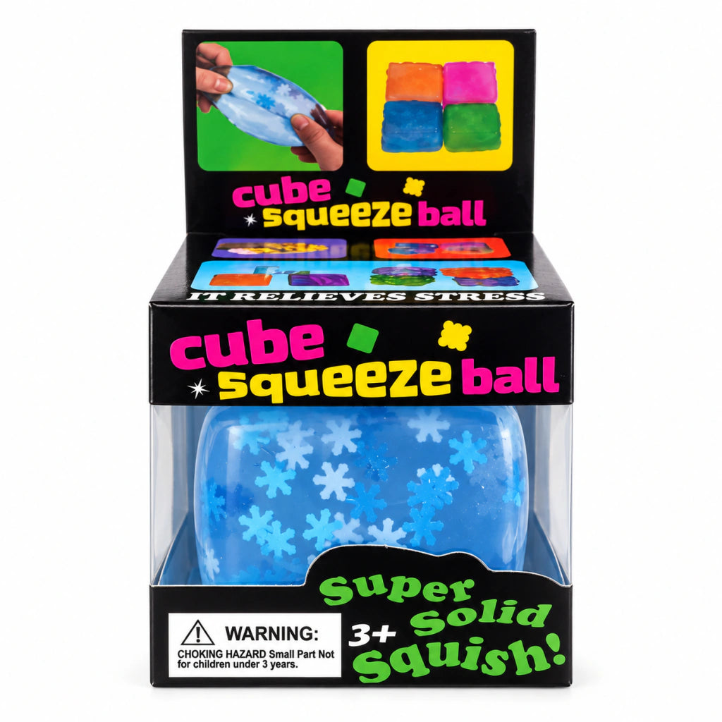 Squishy Snowflake Cube
