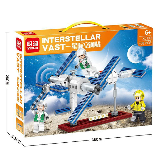 Interstellar Space Station Building Blocks Set (408 Pieces)