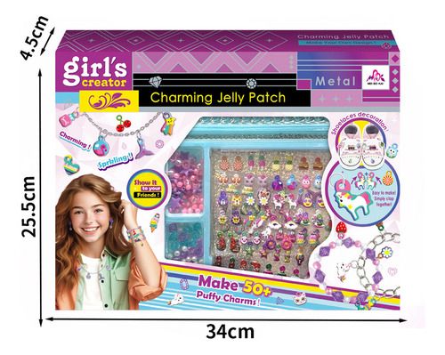 Girl’s Creator Charming Jelly Patch Set