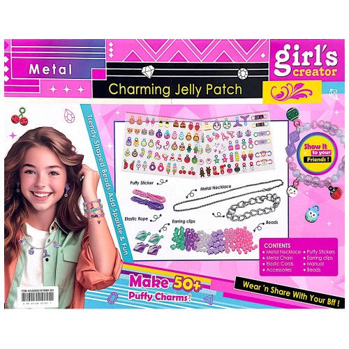 Girl’s Creator Charming Jelly Patch Set