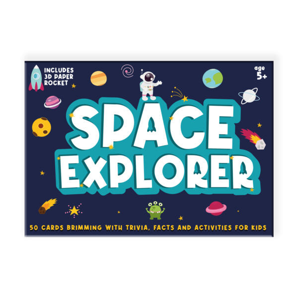 Kids Space Explorer Cards