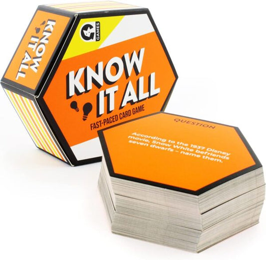 Know It All Card Game
