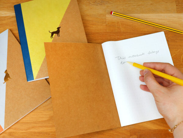 Kraft Dog Notebooks (Set of 3)