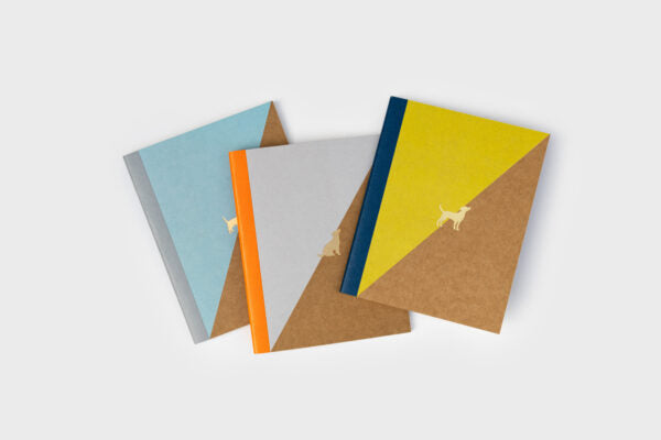 Kraft Dog Notebooks (Set of 3)