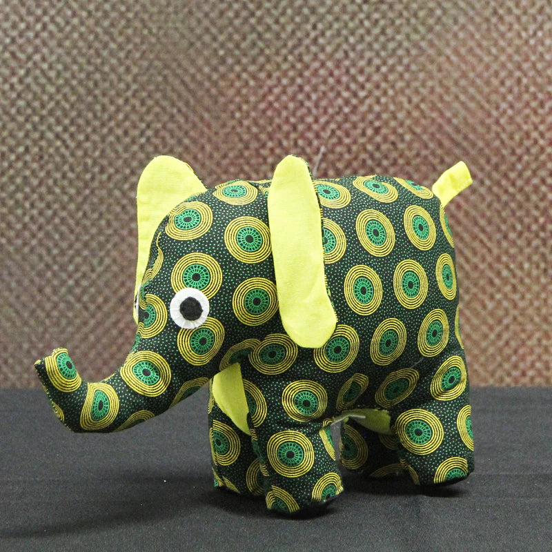 Lala Elephant Shweshwe Soft Toy