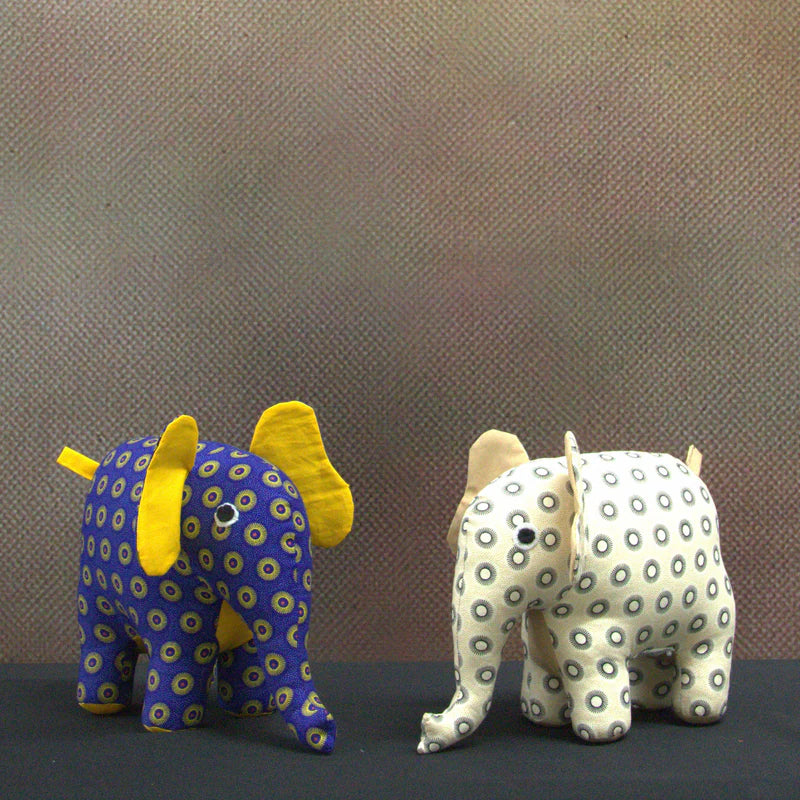 Lala Elephant Shweshwe Soft Toy