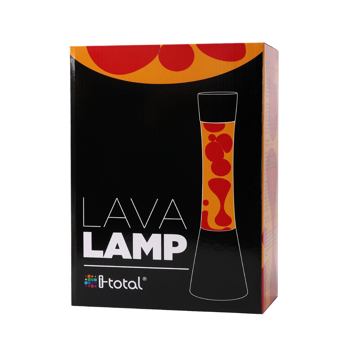 Lava Lamp (Yellow Liquid & Red Wax)