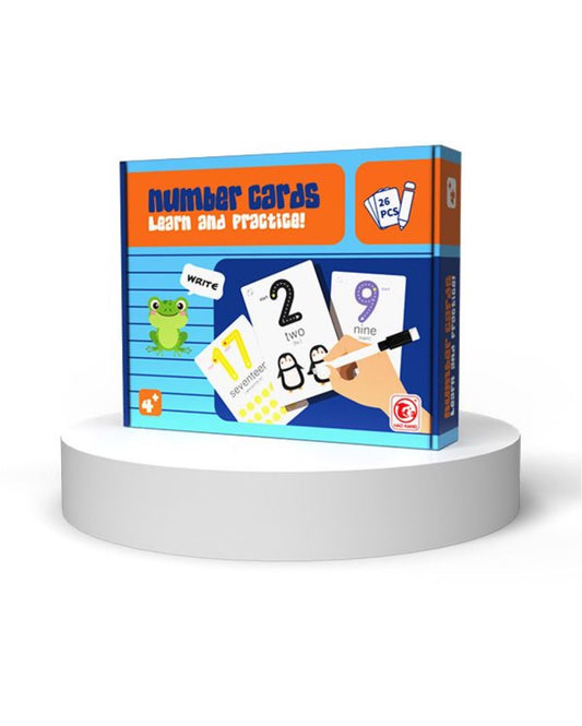 Learn & Practise Number Cards