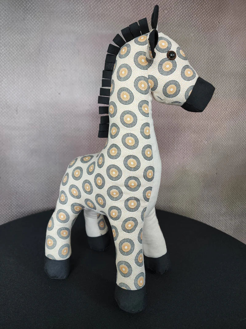 Lily Giraffe Shweshwe Soft Toy