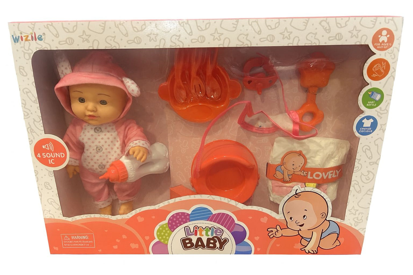 Little Baby Doll Play Set