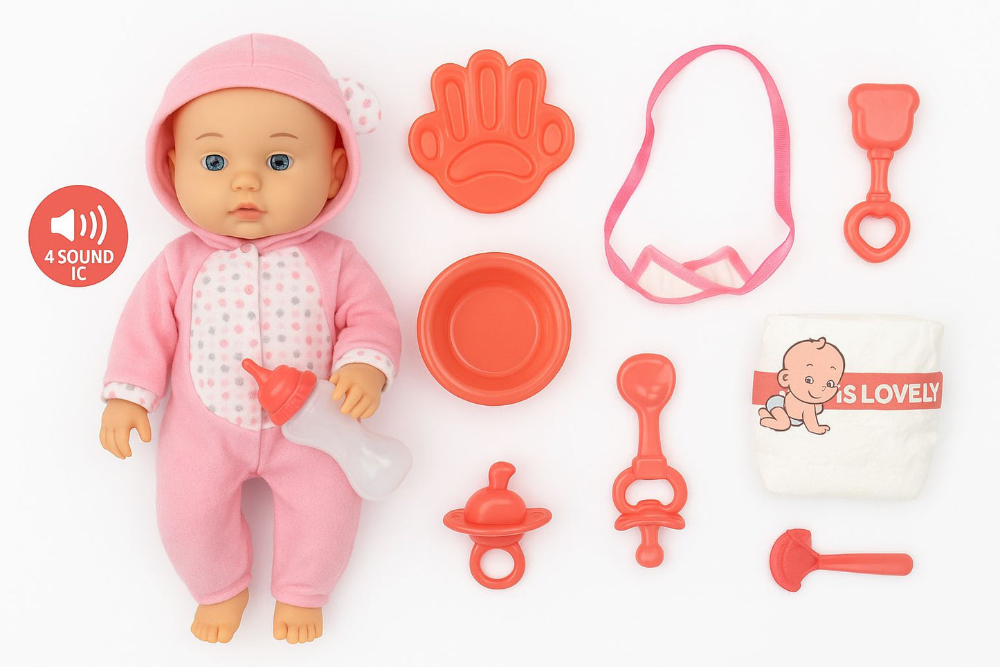 Little Baby Doll Play Set