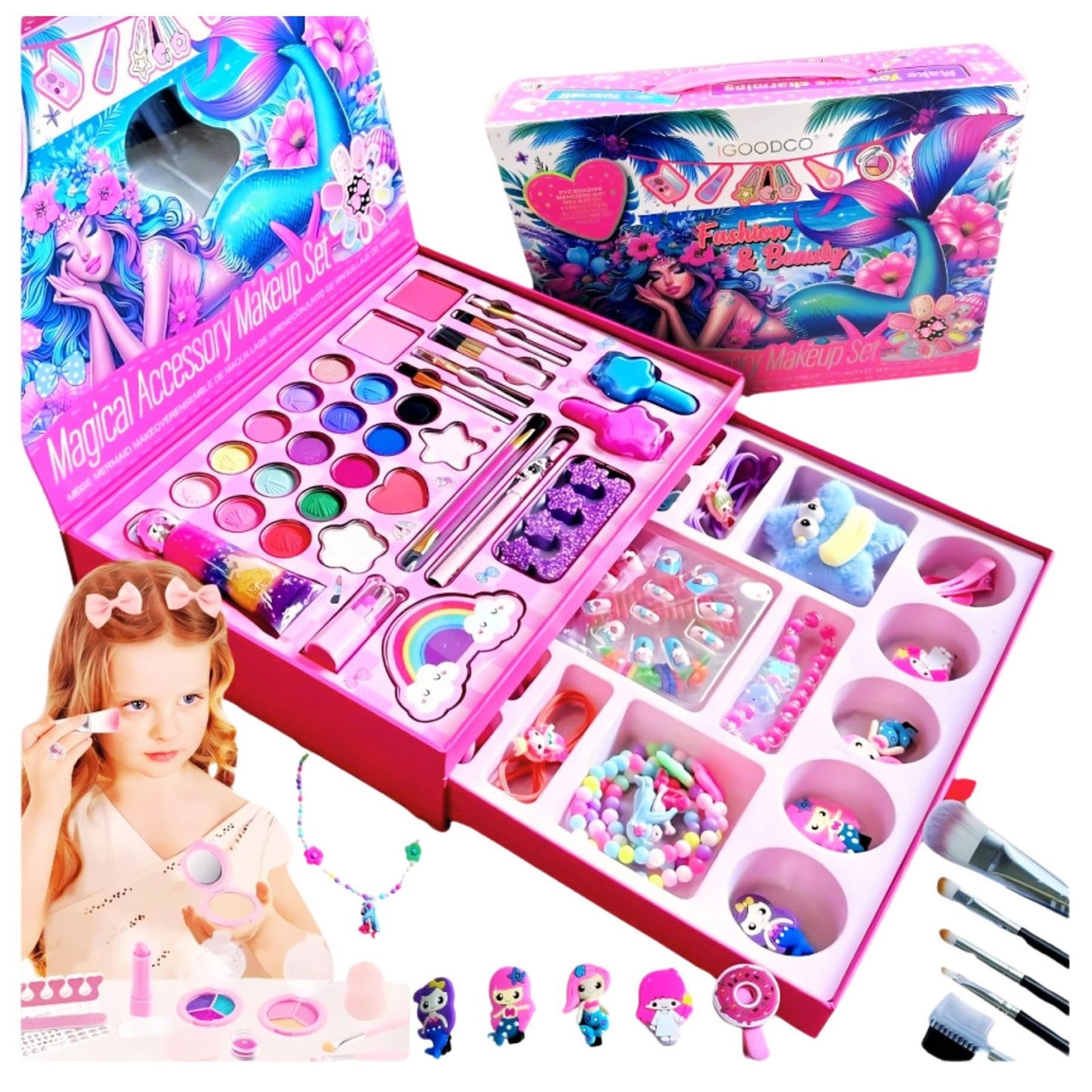 The Ultimate Mermaid Makeup & Beauty Kit