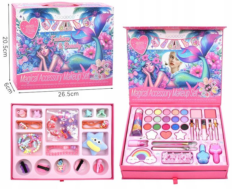 The Ultimate Mermaid Makeup & Beauty Kit