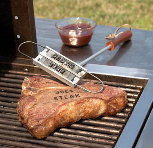 BBQ Branding Iron with Changeable Letters