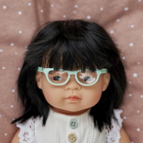 Asian Girl Doll with Glasses (38cm)