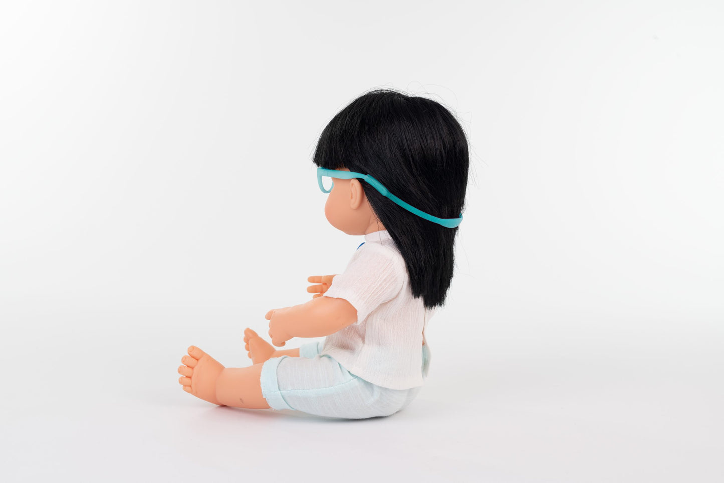 Asian Girl Doll with Glasses (38cm)