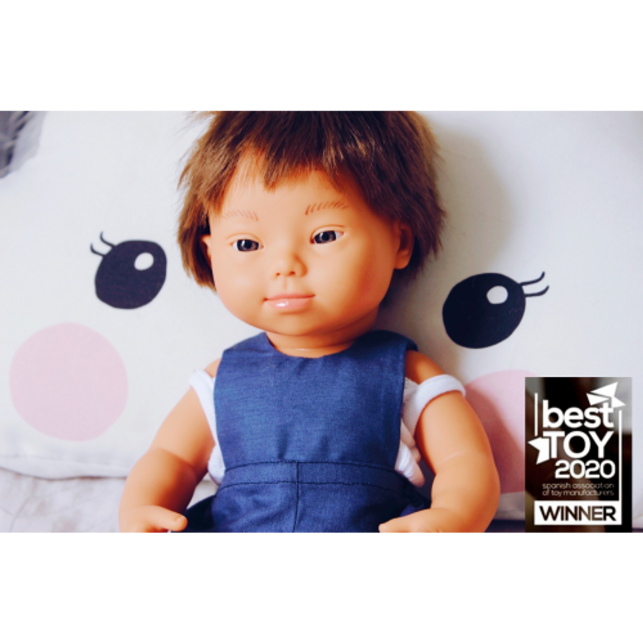 Caucasian Down Syndrome Boy Doll (38cm)