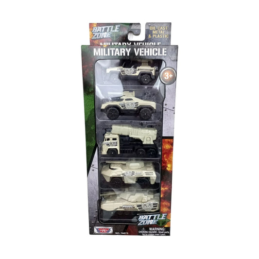 Motormax Military Vehicle Set (Pack of 5)