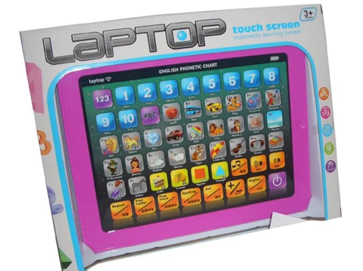 Multimedia Touch Screen Learning System Toy Tablet