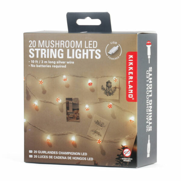 Mushroom LED String Lights