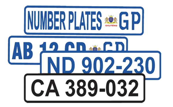 Personalised Mini Number Plate – Oh My Gifts! Online Gift Emporium