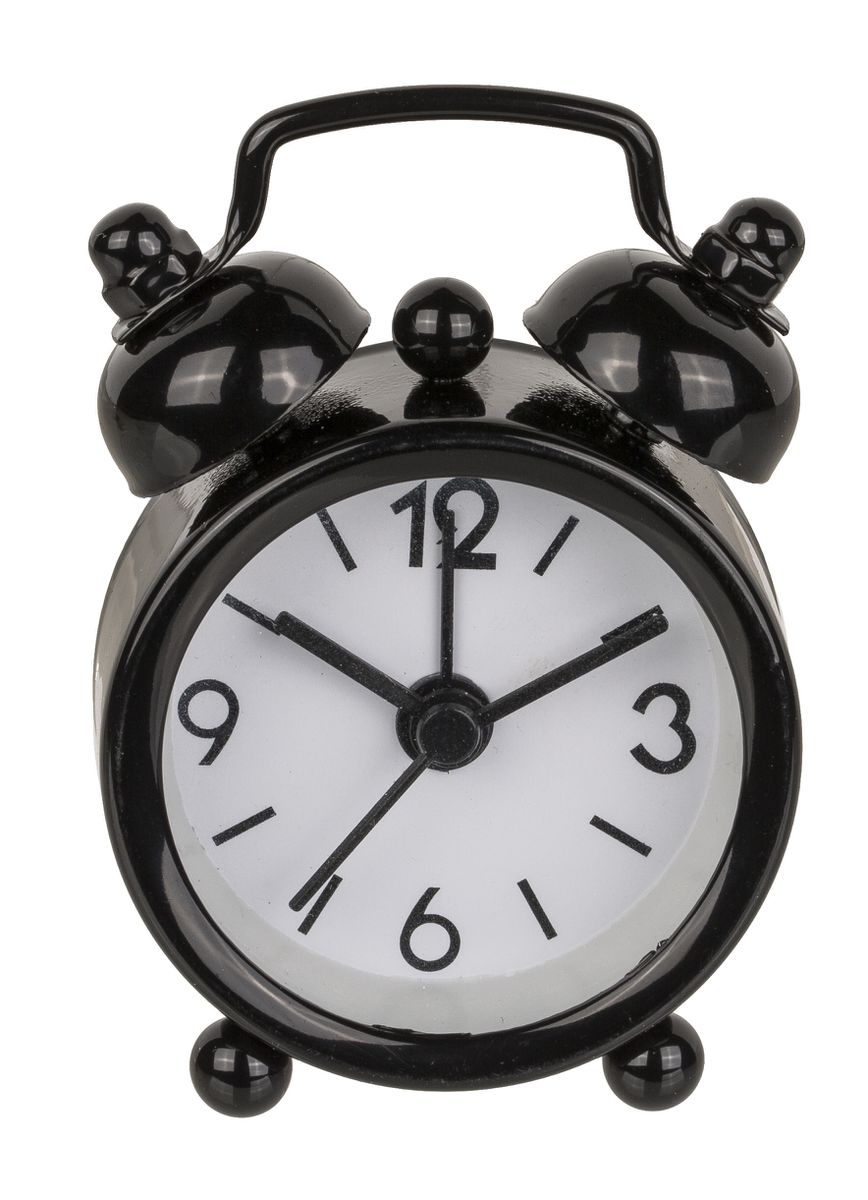 Mini Metal Retro Analogue Alarm Clock