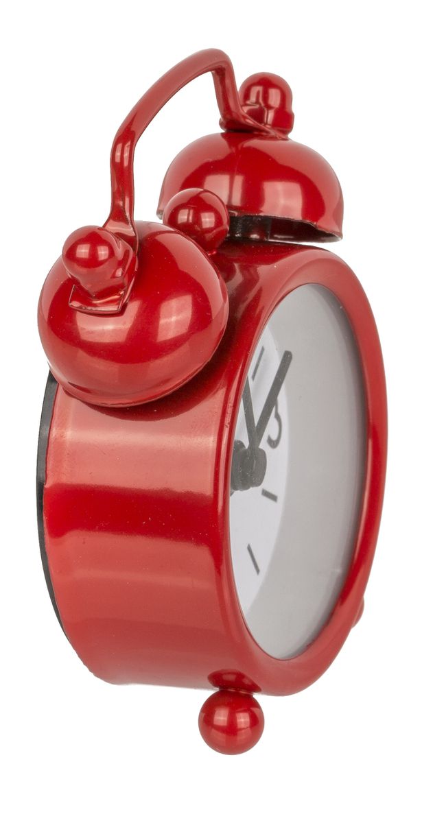 Mini Metal Retro Analogue Alarm Clock