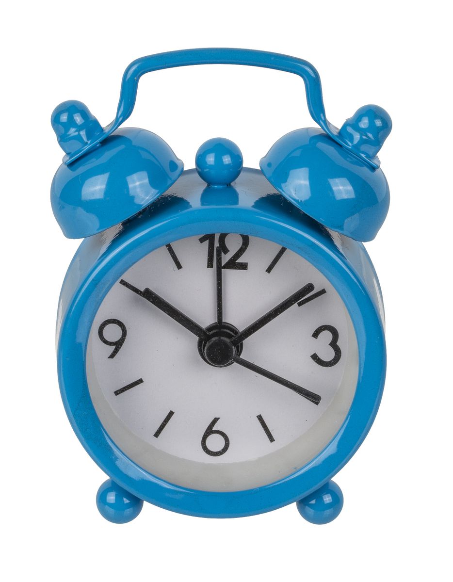 Mini Metal Retro Analogue Alarm Clock