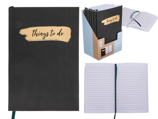 Things To Do 80 Page Lined Notebook
