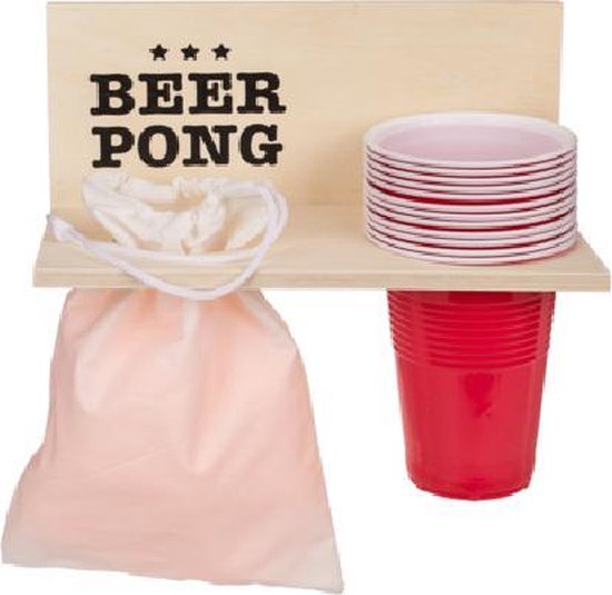 Beer Pong Shelf