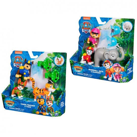 Paw Patrol Jungle Pups Figure Sets (Assorted)