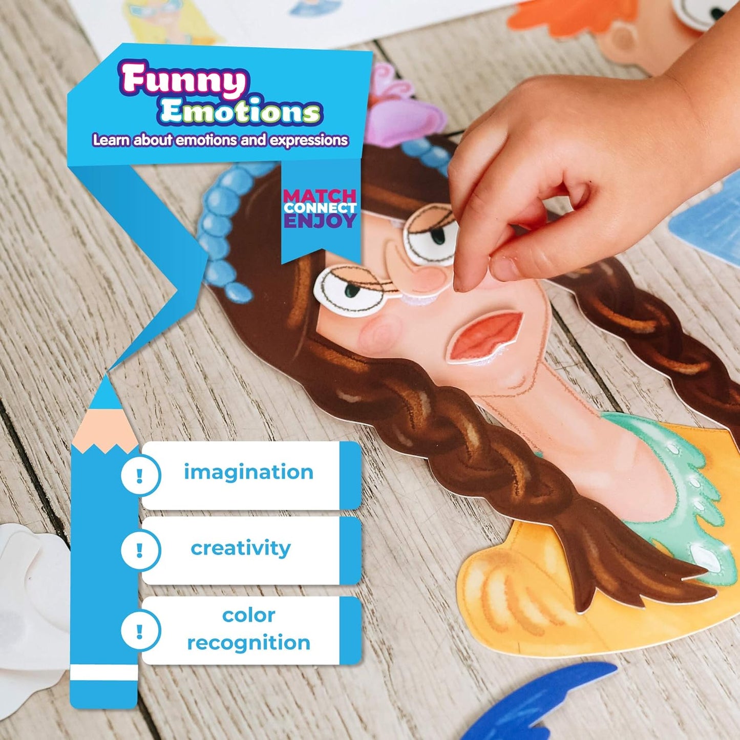 Funny Emotions Learning Activity Kit