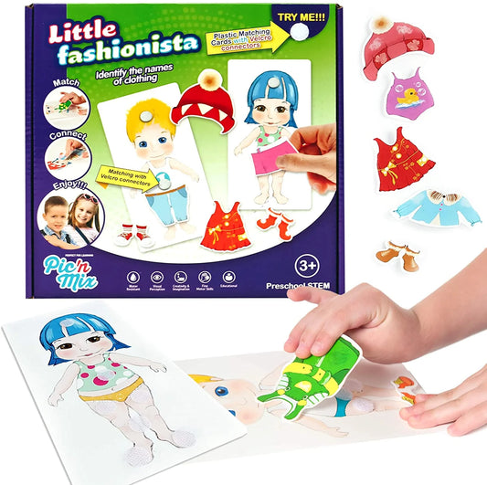 Little Fashionista Learning Activity Kit