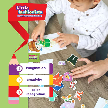 Little Fashionista Learning Activity Kit