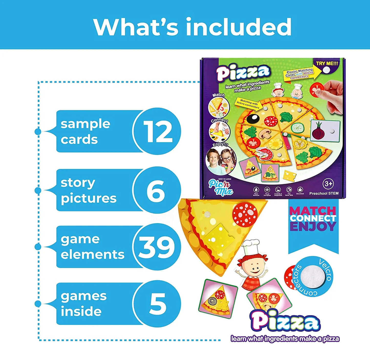 Pizza Learning Activity Kit