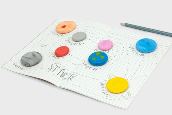 Solar System Eraser Set
