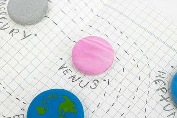 Solar System Eraser Set