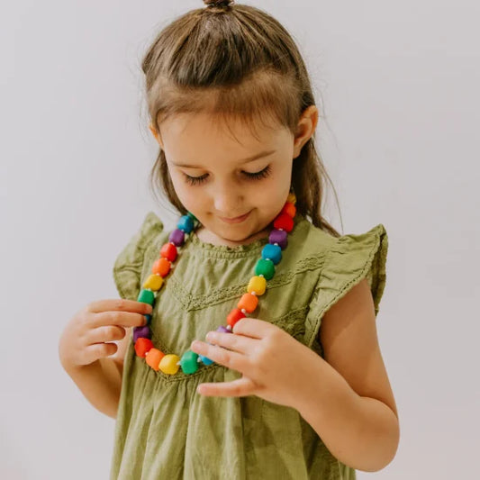 Princess & The Pea Chew Necklace