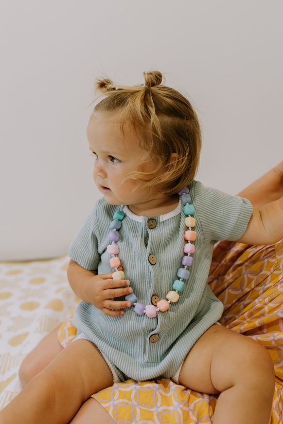 Princess & The Pea Chew Necklace
