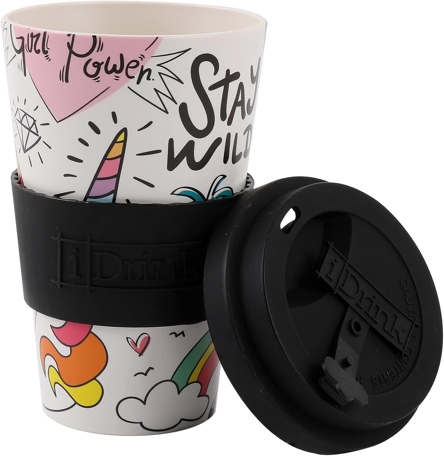 iDrink RPET Travel Cup (435ml) - Assorted