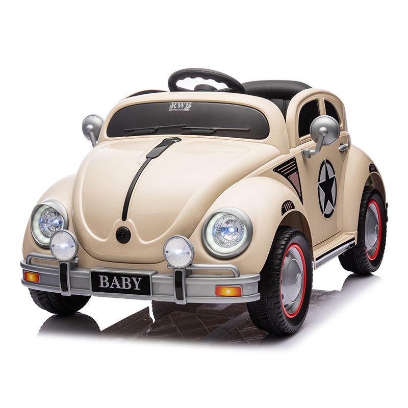 Kids' Electric Ride - Retro Military Beetle