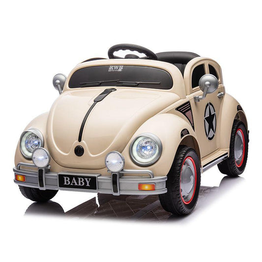 Kids' Electric Ride - Retro Military Beetle