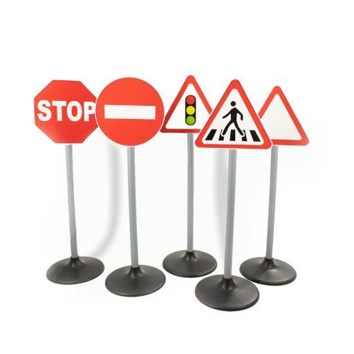 Road Signs Set (5 Piece)