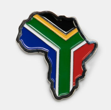 South African Flag Continent Magnet